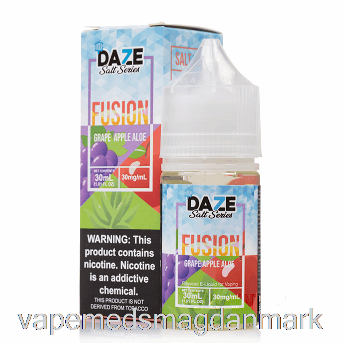 Vape Juice Iset Drue æble Aloe - 7 Daze Fusion Salt - 30ml 50mg
